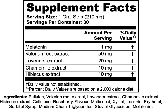 Sleep+ Oral Strips | Fast-Melt Sleep Support – Cognora - Cognora