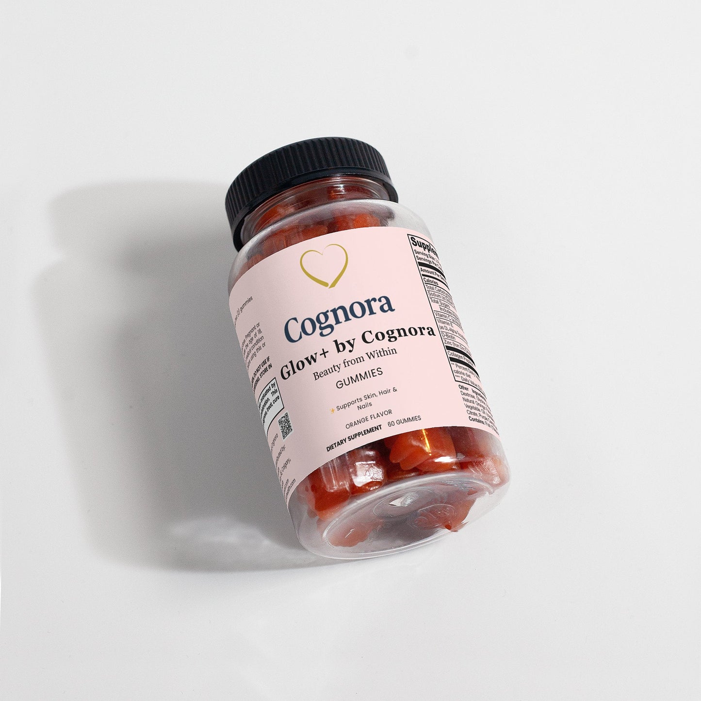 Cognora Glow+ Gummies – Orange Flavor