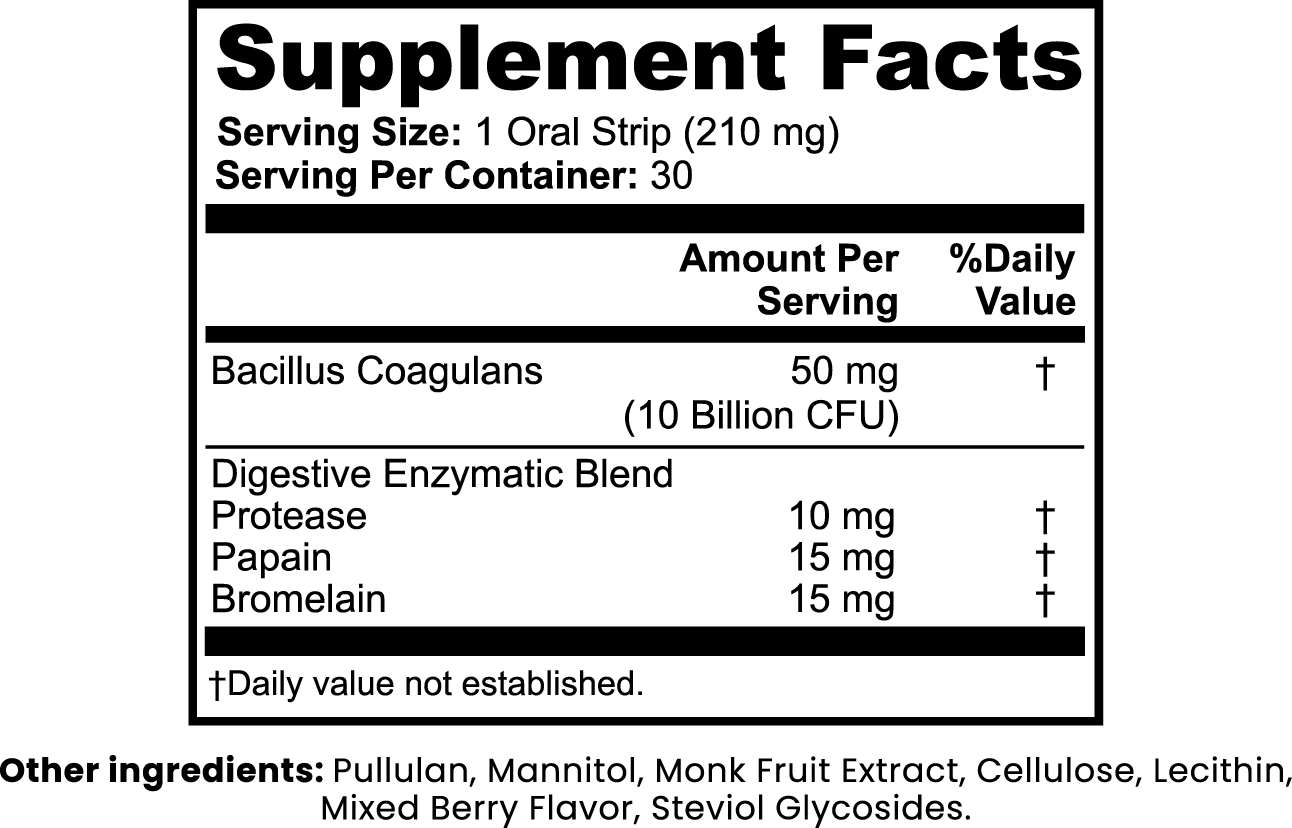 Daily+ Gut Restore Oral Strips by Cognora