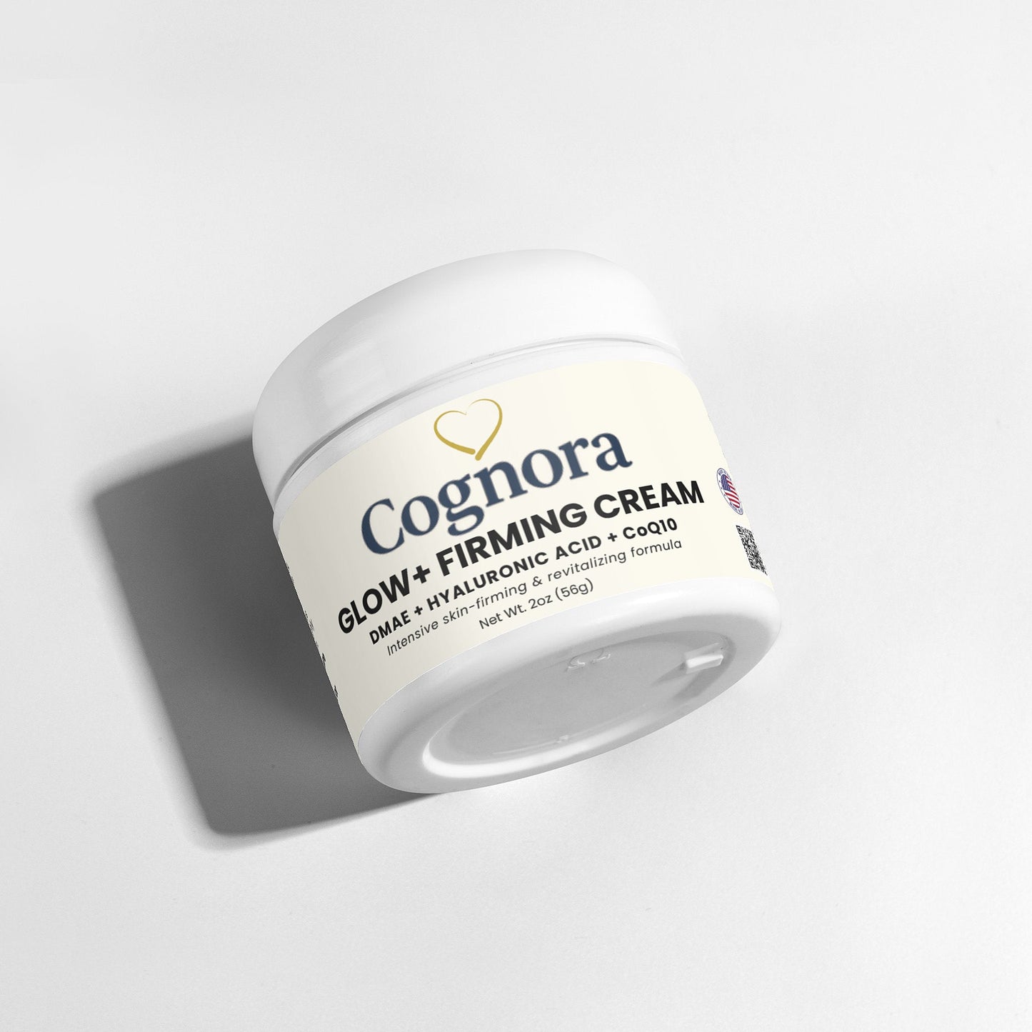 Glow+ Firming Cream | DMAE, Hyaluronic Acid & CoQ10 – Cognora