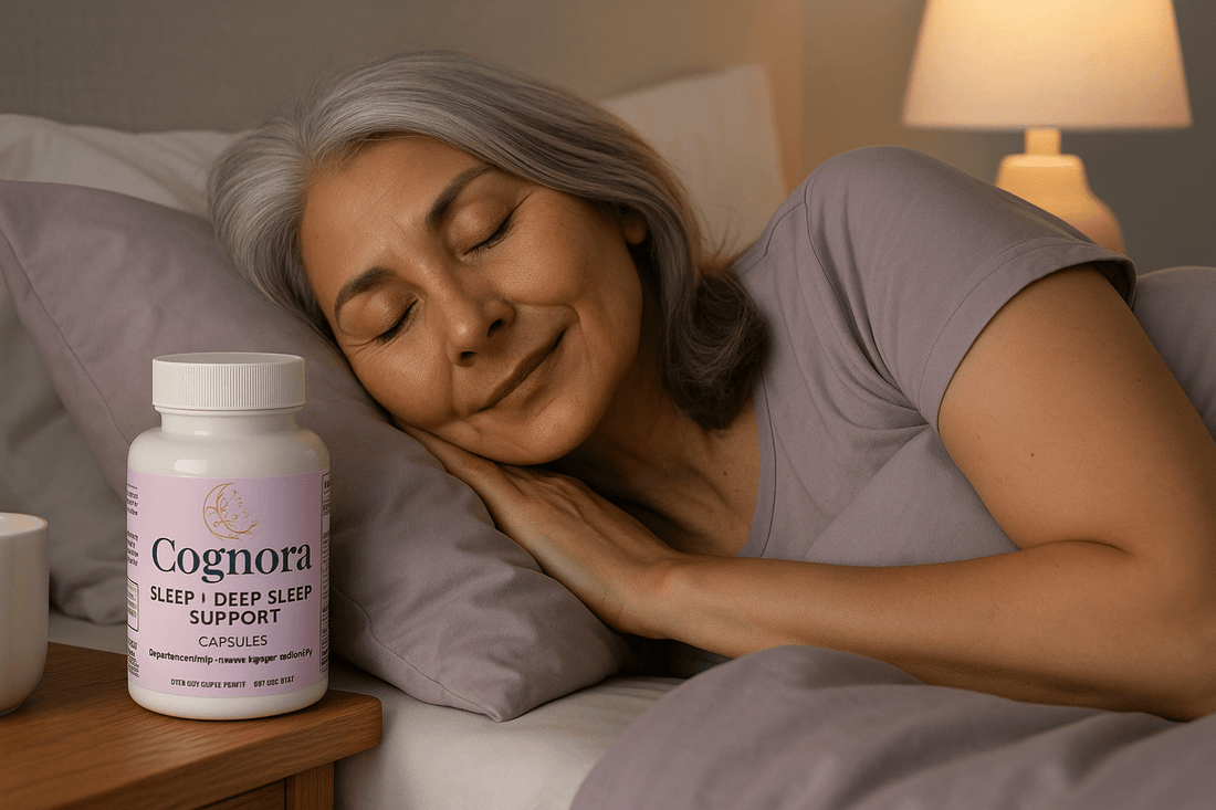 A woman sleepling peacefully