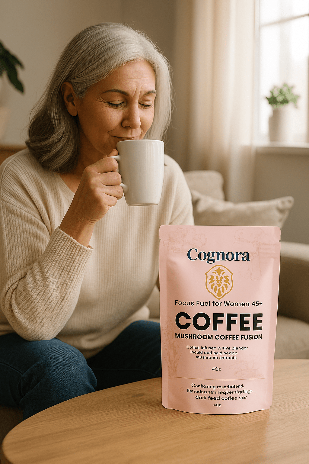 Mushroom Coffee with Lion’s Mane | Calm Energy Blend