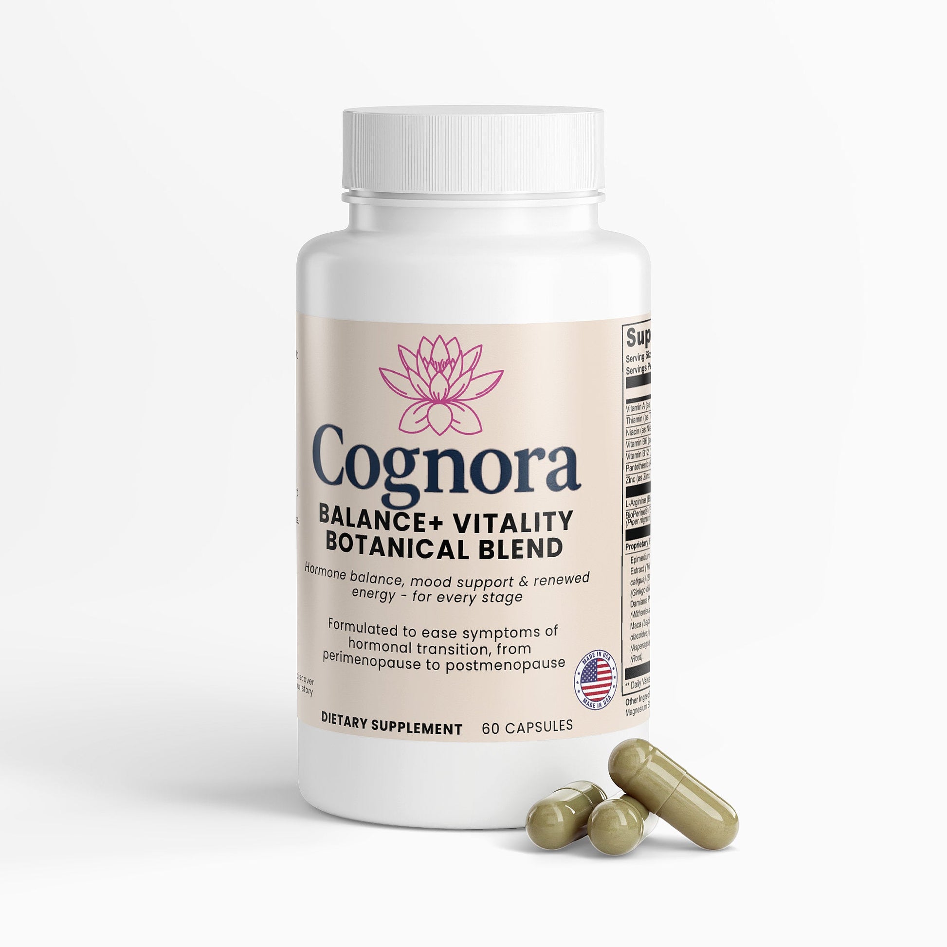 Balance+ Vitality | Menopause & Mood Support – Cognora - Cognora
