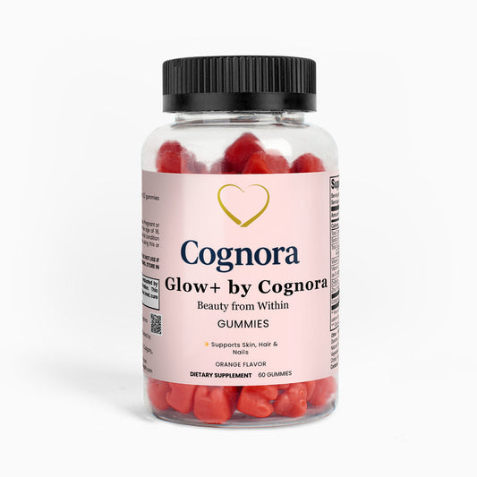 Cognora Glow+ Gummies – Orange Flavor