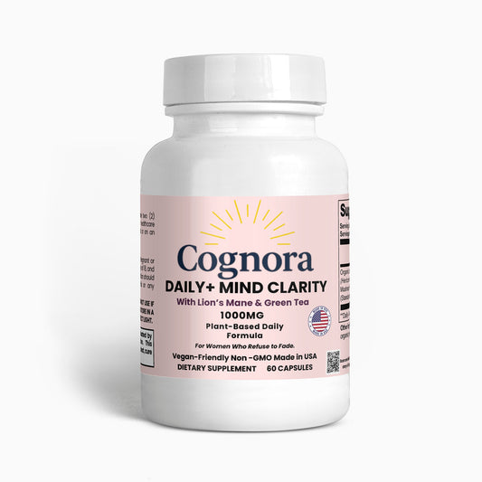 Daily+ Lion’s Mane | Organic Focus & Clarity – Cognora - Cognora