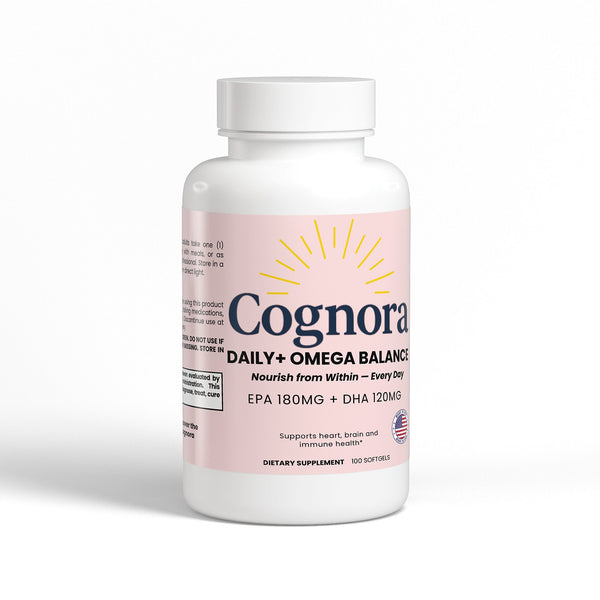 Daily+ Omega-3 Support | Heart & Brain Health – Cognora