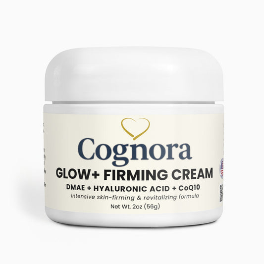 Glow+ Firming Cream | DMAE, Hyaluronic Acid & CoQ10 – Cognora