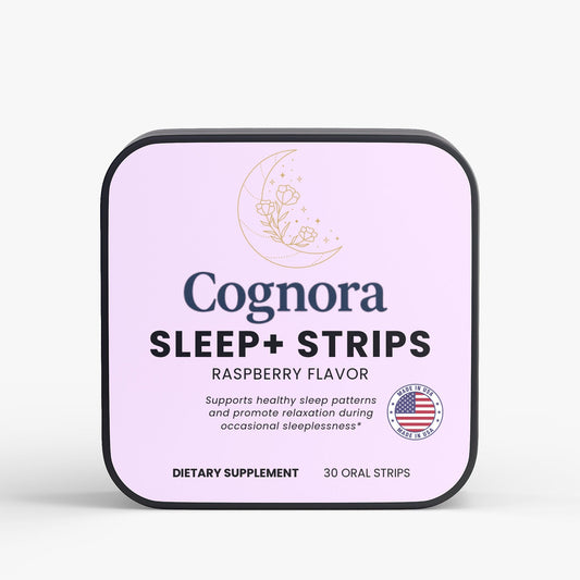 Sleep+ Oral Strips | Fast-Melt Sleep Support – Cognora